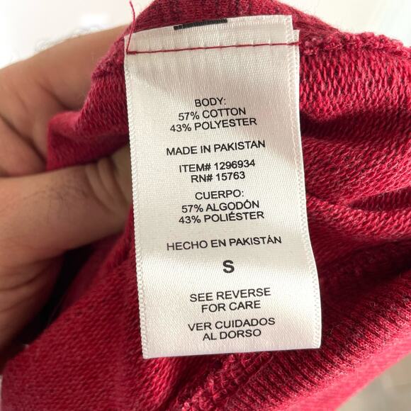 Champion Authentic Apparel Crewneck Sweatshirt for Men, Red, S - Picture 7 of 8